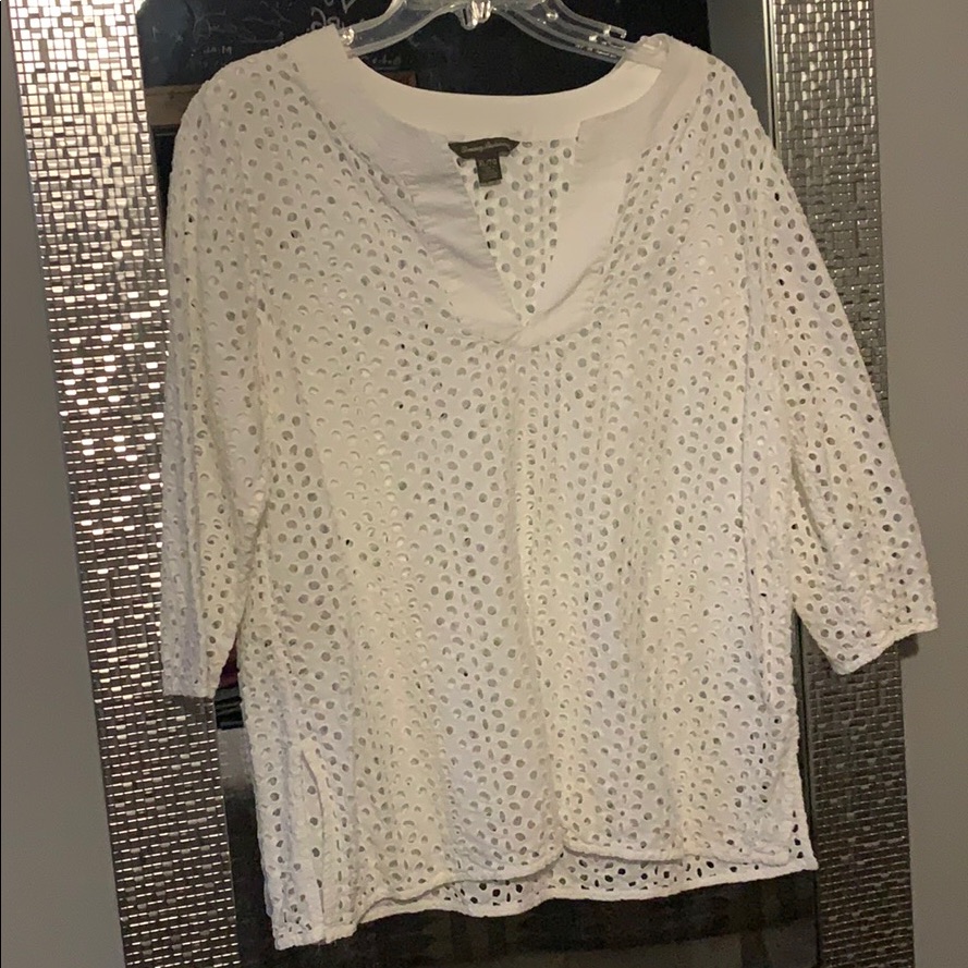 Tommy Bahama Eyelet Tunic